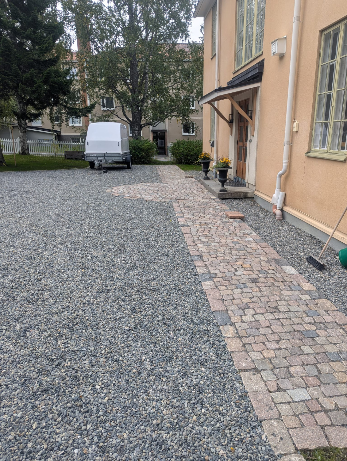 Modern villa efter renovering
